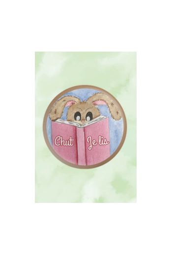 Badge "Chut je lis"